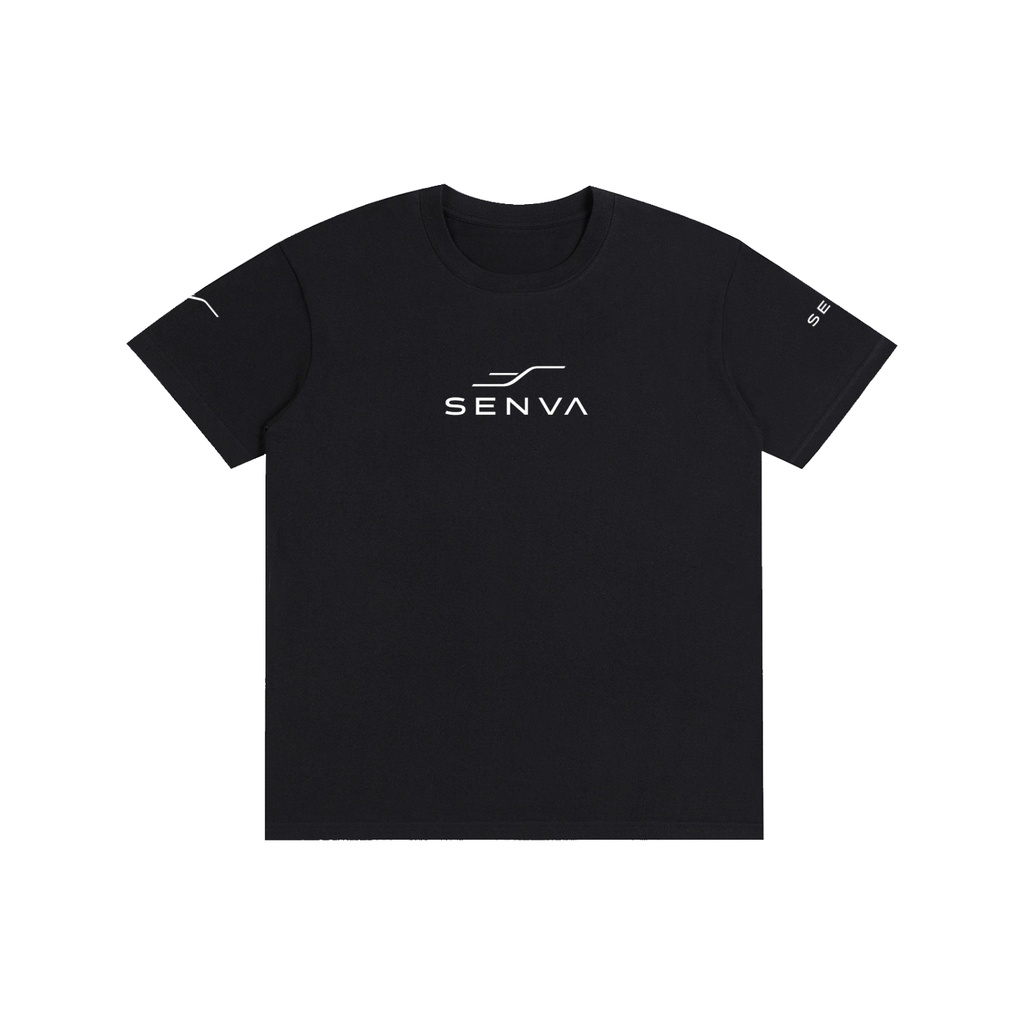 SENVA Origin Logo T-Shirt — Black