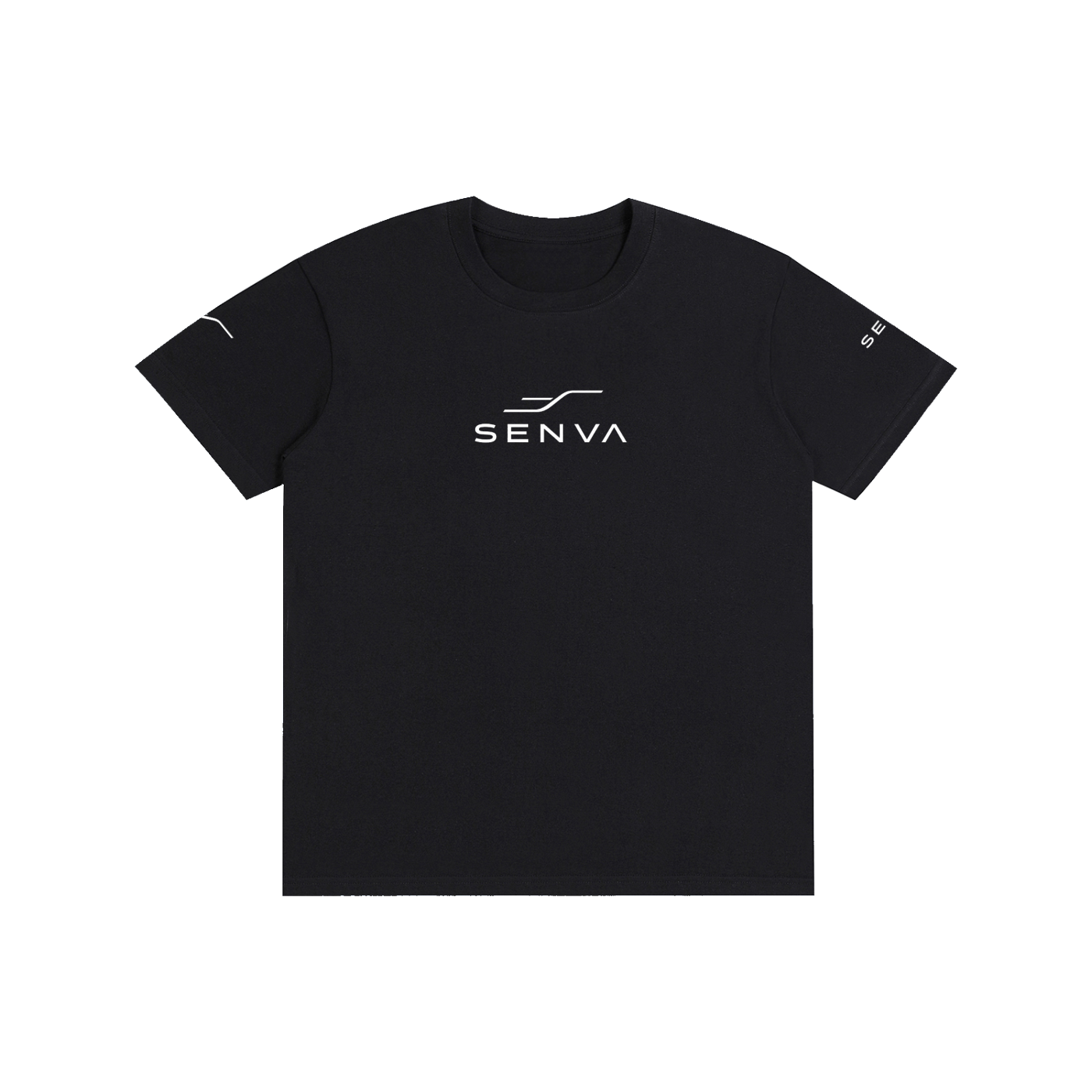 SENVA Origin Logo T-Shirt — Black