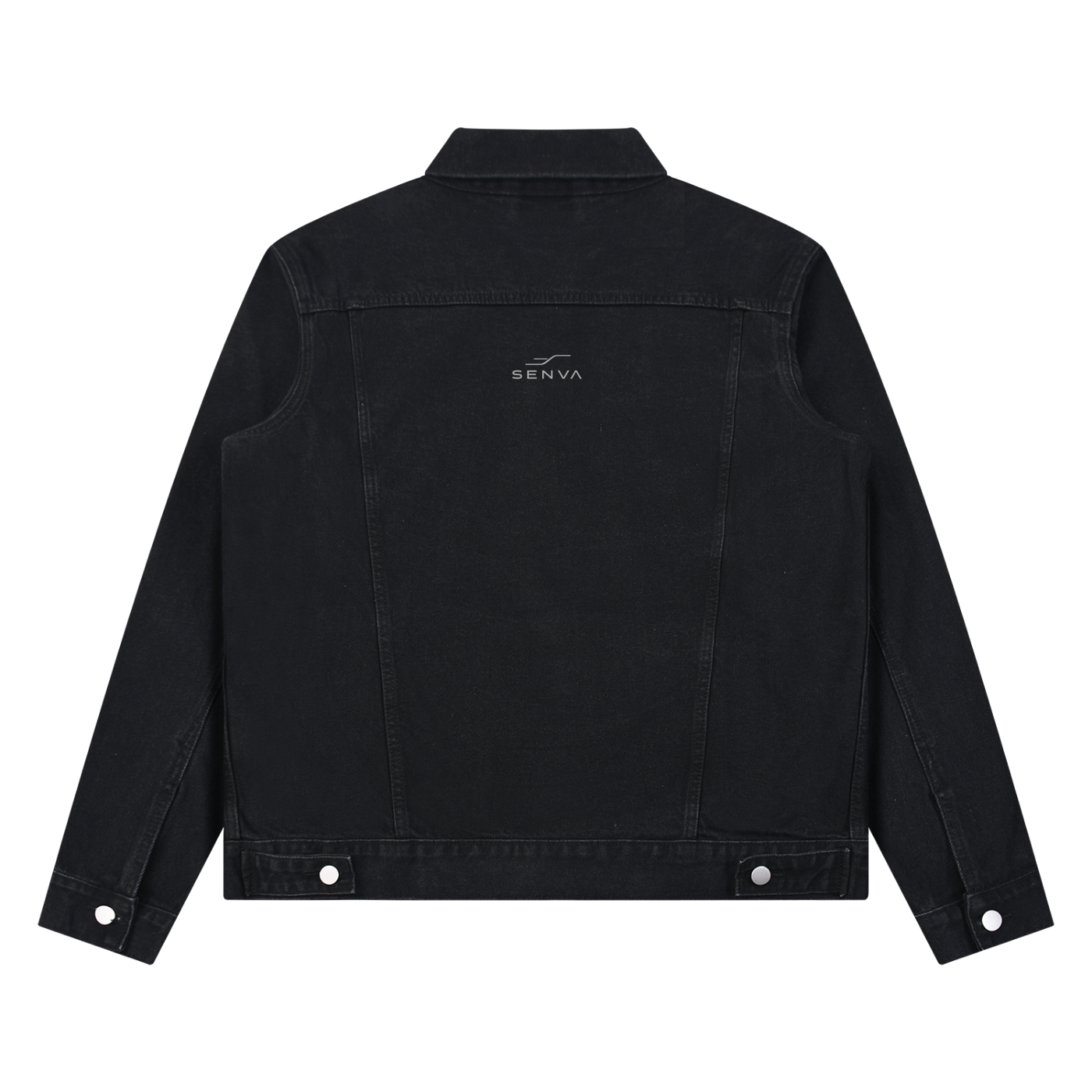 SENVA Ascend Denim Jacket – Washed Black