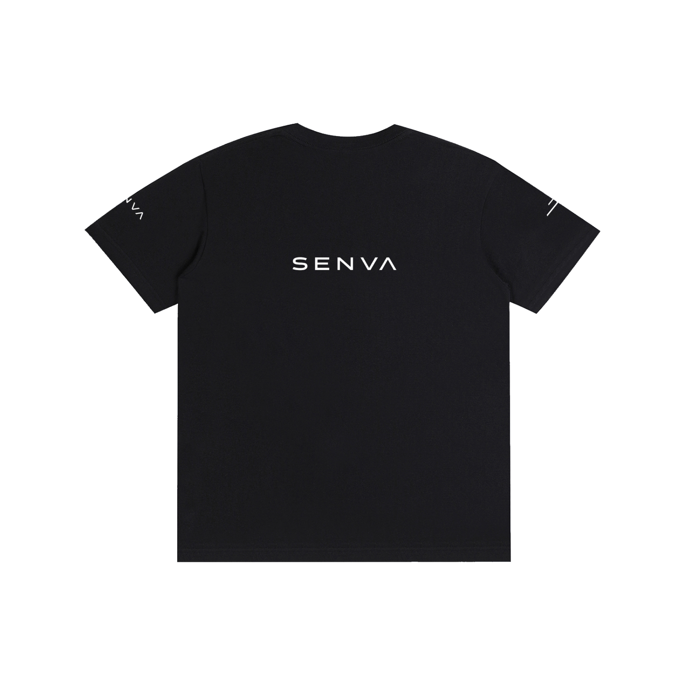 SENVA Origin Logo T-Shirt — Black