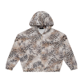 SENVA Vintage Wash Leopard Full-Zip Hoodie