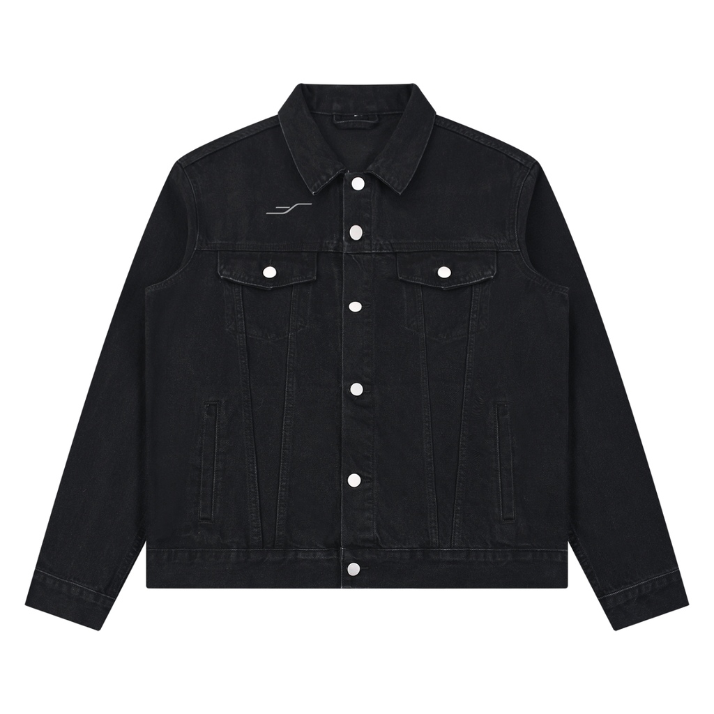 SENVA Ascend Denim Jacket – Washed Black
