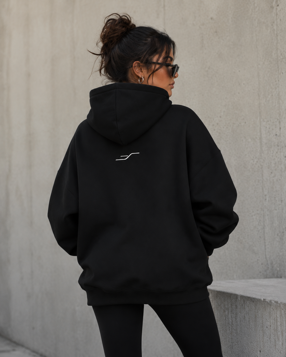 SENVA Origin Heavyweight Hoodie — Unisex Black