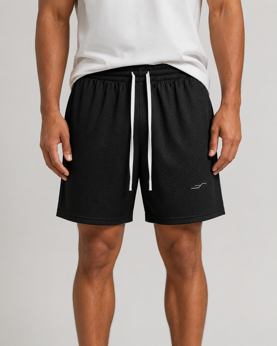 SENVA Motion Mesh Shorts – Black