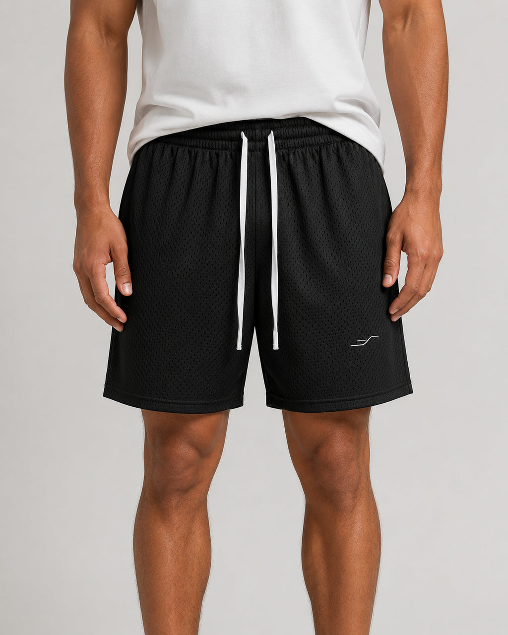 SENVA Motion Mesh Shorts – Black